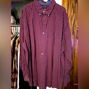 Men’s 3xl chaps button up shirt multi color